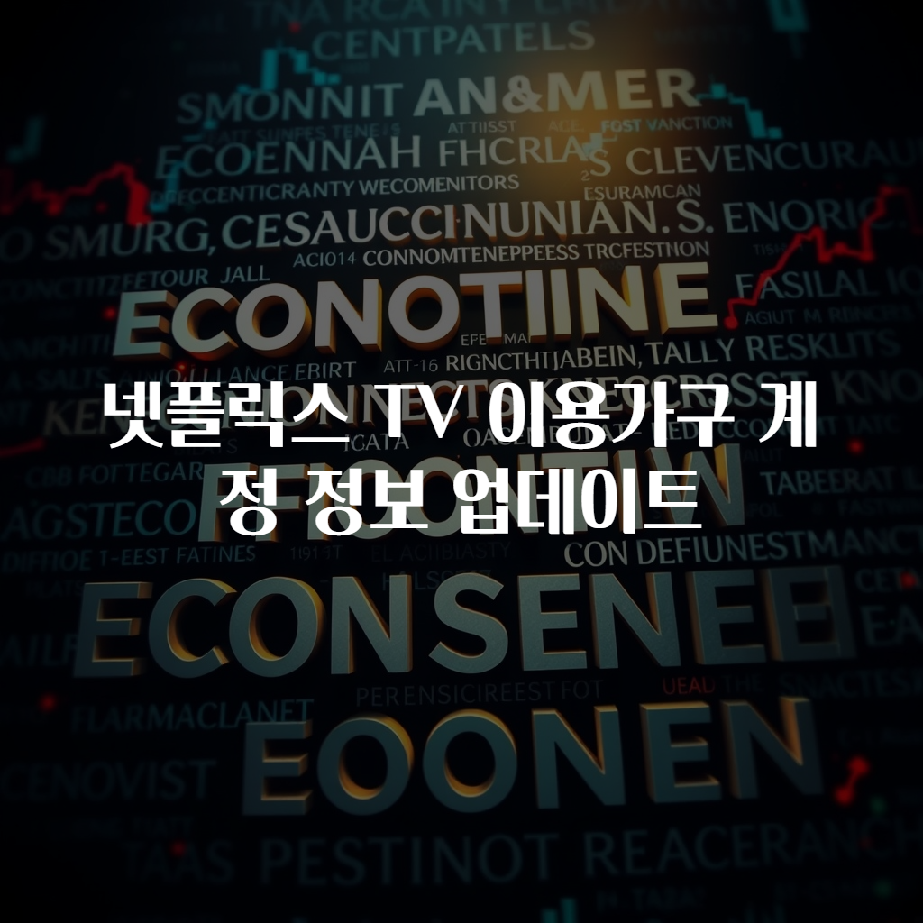 넷플릭스 TV 이용가구 계정 정보 업데이트