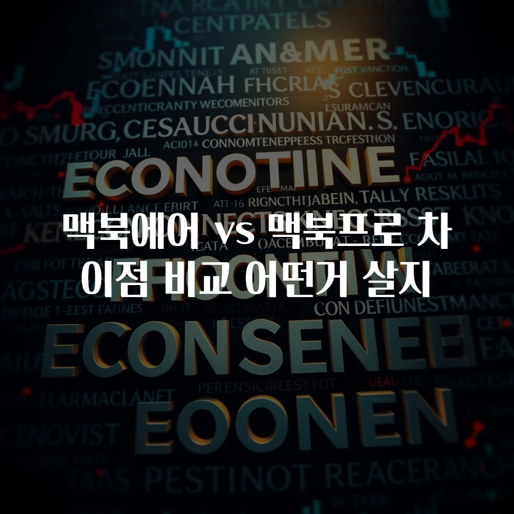 맥북에어 vs 맥북프로 차이점 비교 어떤거 살지