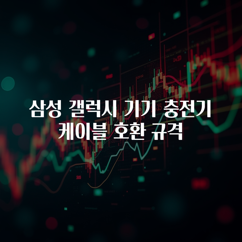 삼성 갤럭시 기기 충전기 케이블 호환 규격