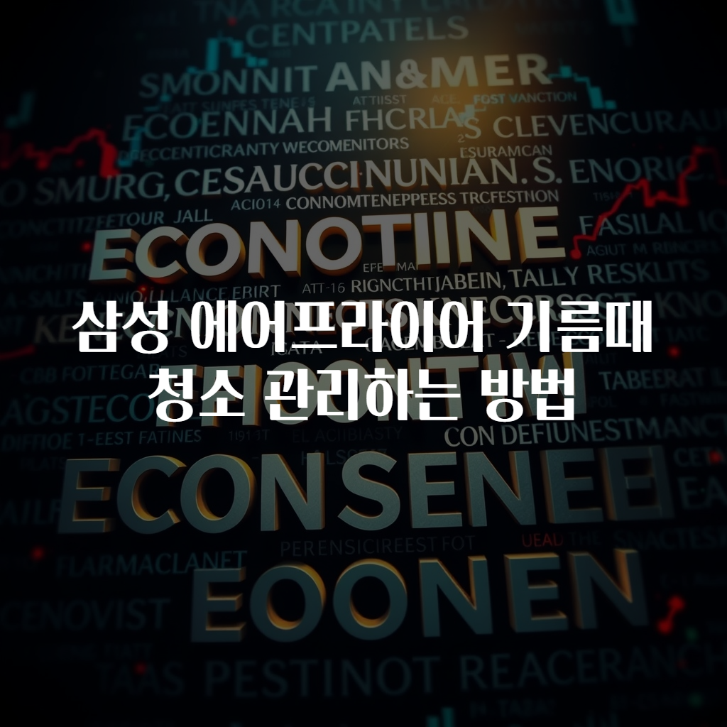 삼성 에어프라이어 기름때 청소 관리하는 방법