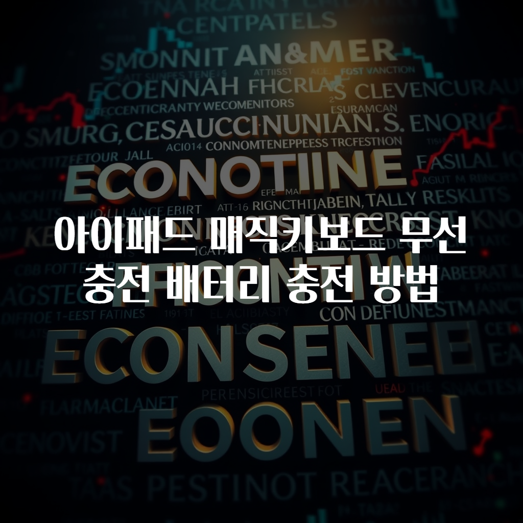 아이패드 매직키보드 무선충전 배터리 충전 방법