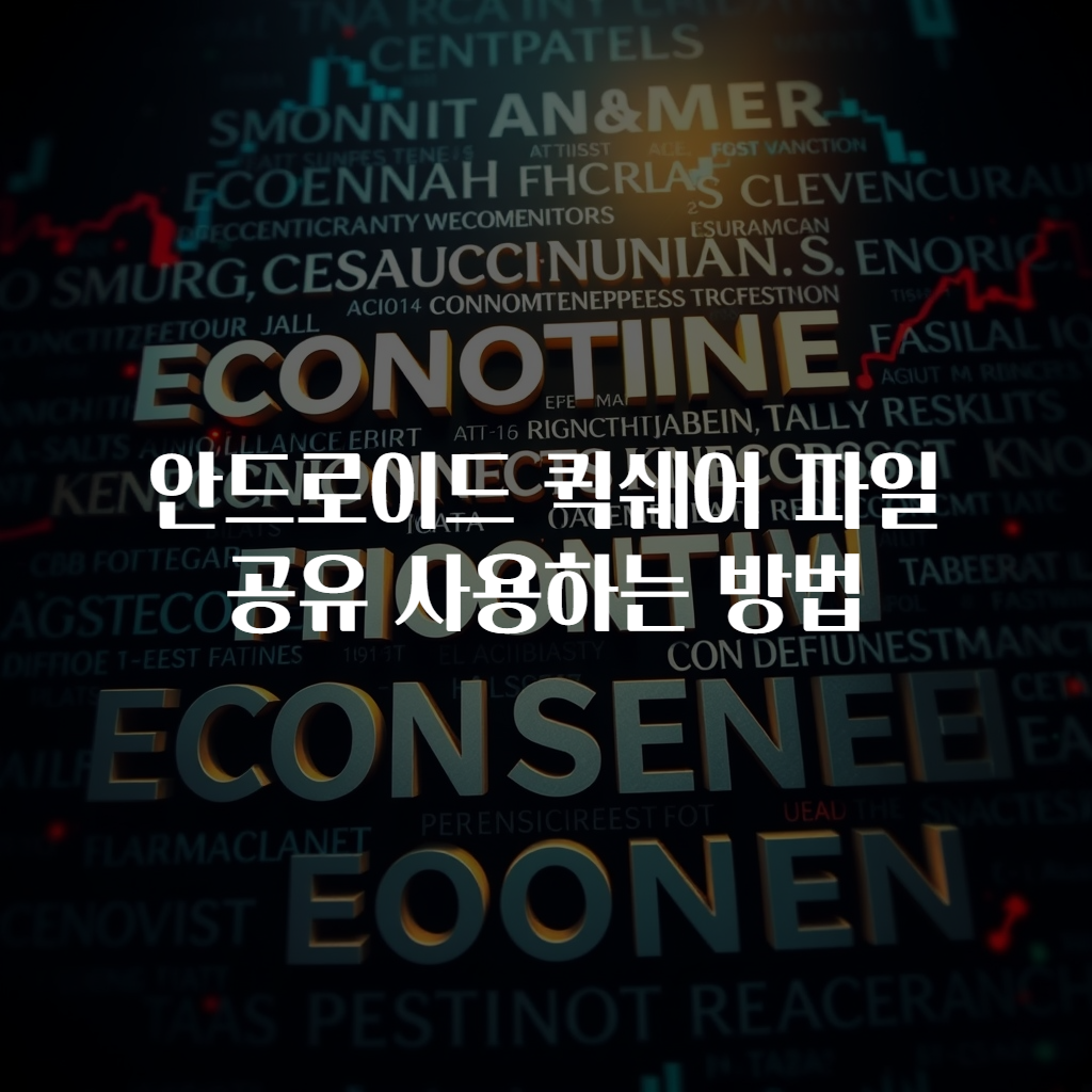 안드로이드 퀵쉐어 파일 공유 사용하는 방법