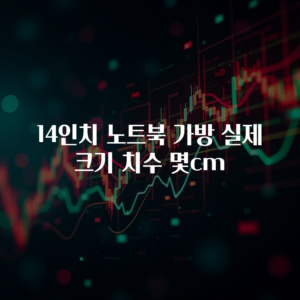 14인치 노트북 가방 실제 크기 치수 몇cm