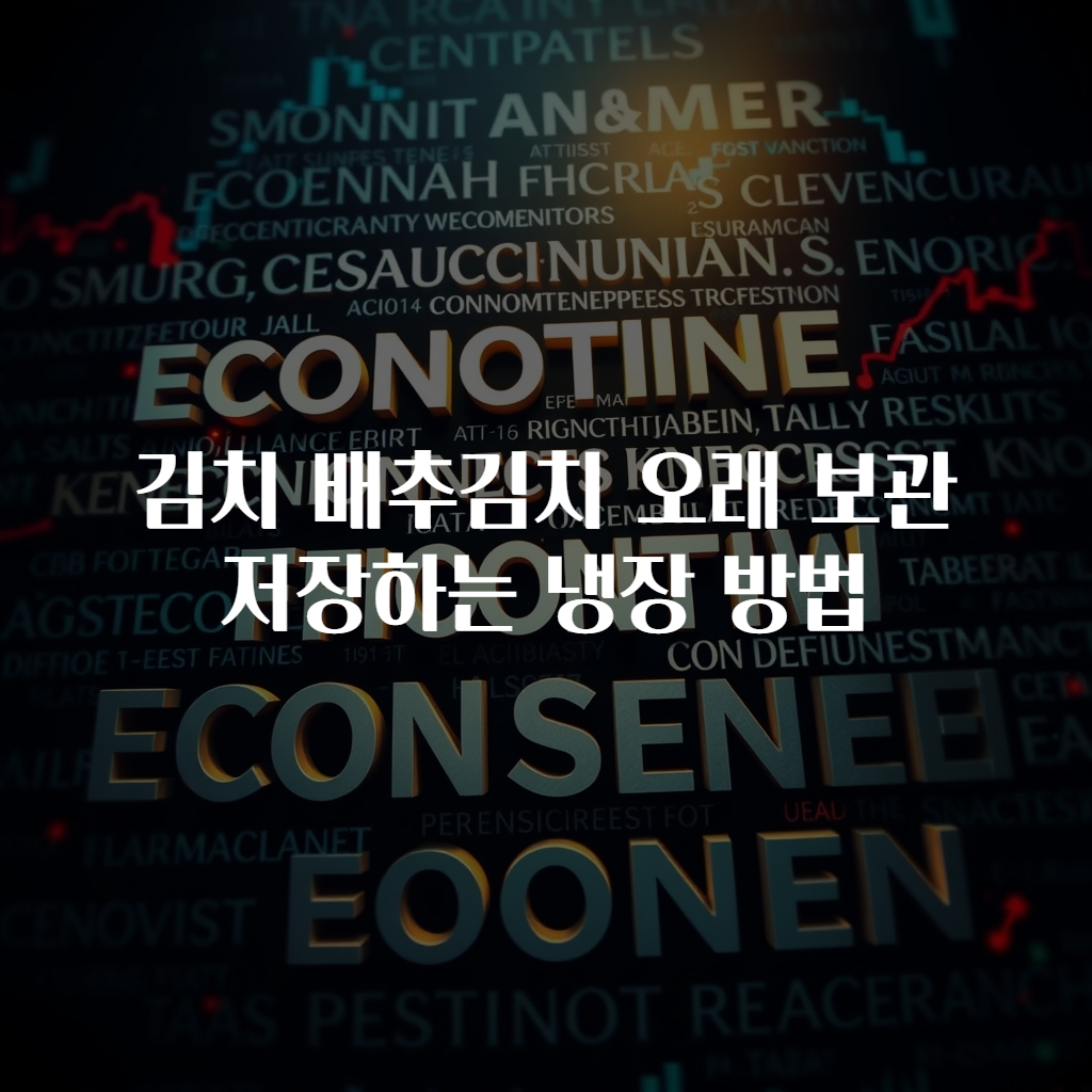 김치 배추김치 오래 보관 저장하는 냉장 방법