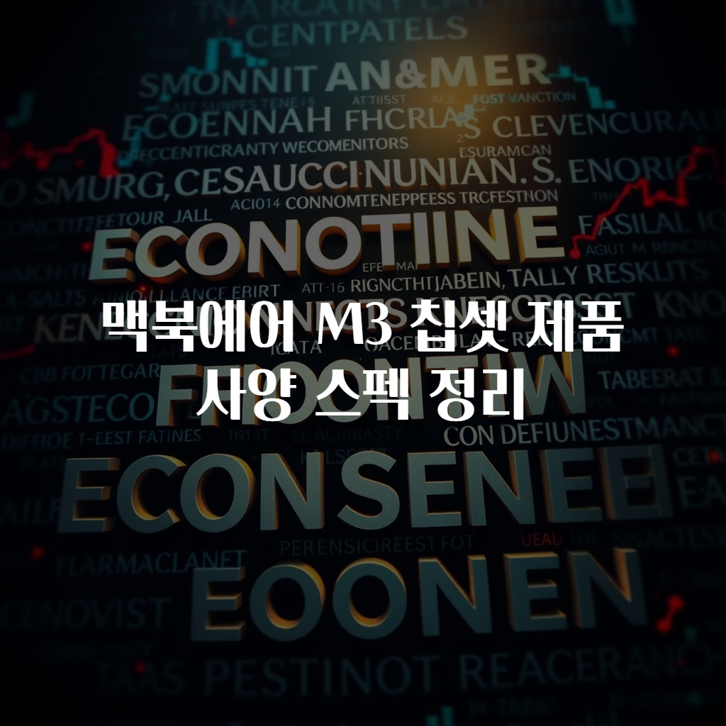 맥북에어 M3 칩셋 제품 사양 스펙 정리