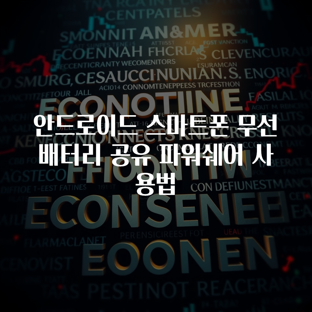 안드로이드 스마트폰 무선 배터리 공유 파워쉐어 사용법