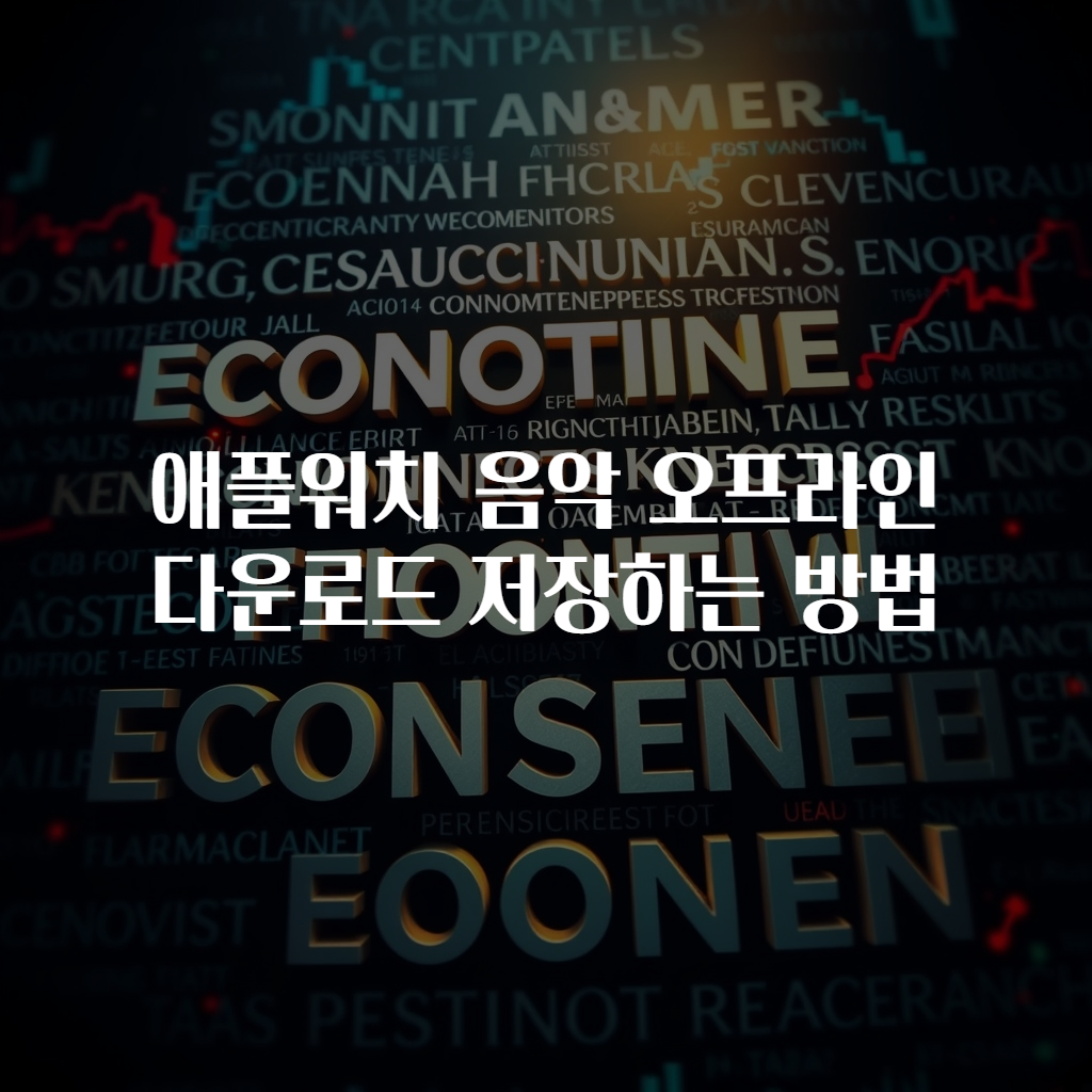 애플워치 음악 오프라인 다운로드 저장하는 방법