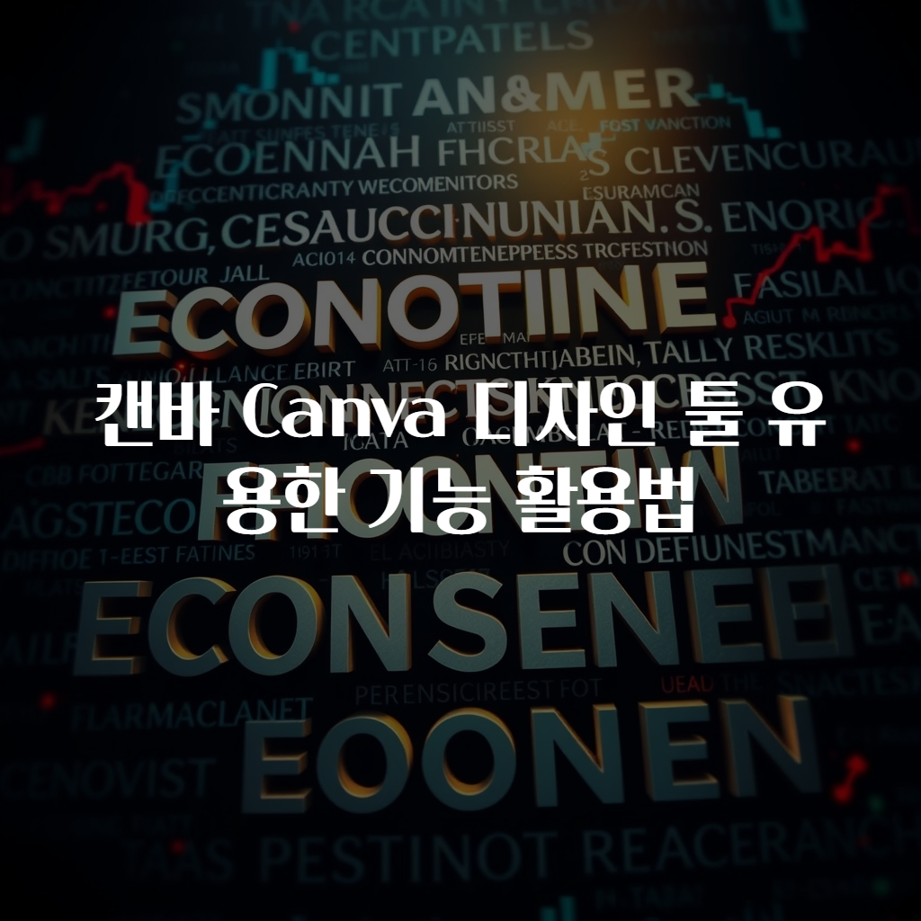 캔바 Canva 디자인 툴 유용한 기능 활용법