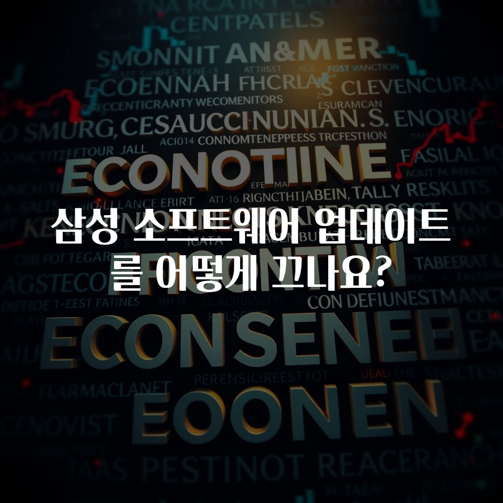 삼성 소프트웨어 업데이트를 어떻게 끄나요?