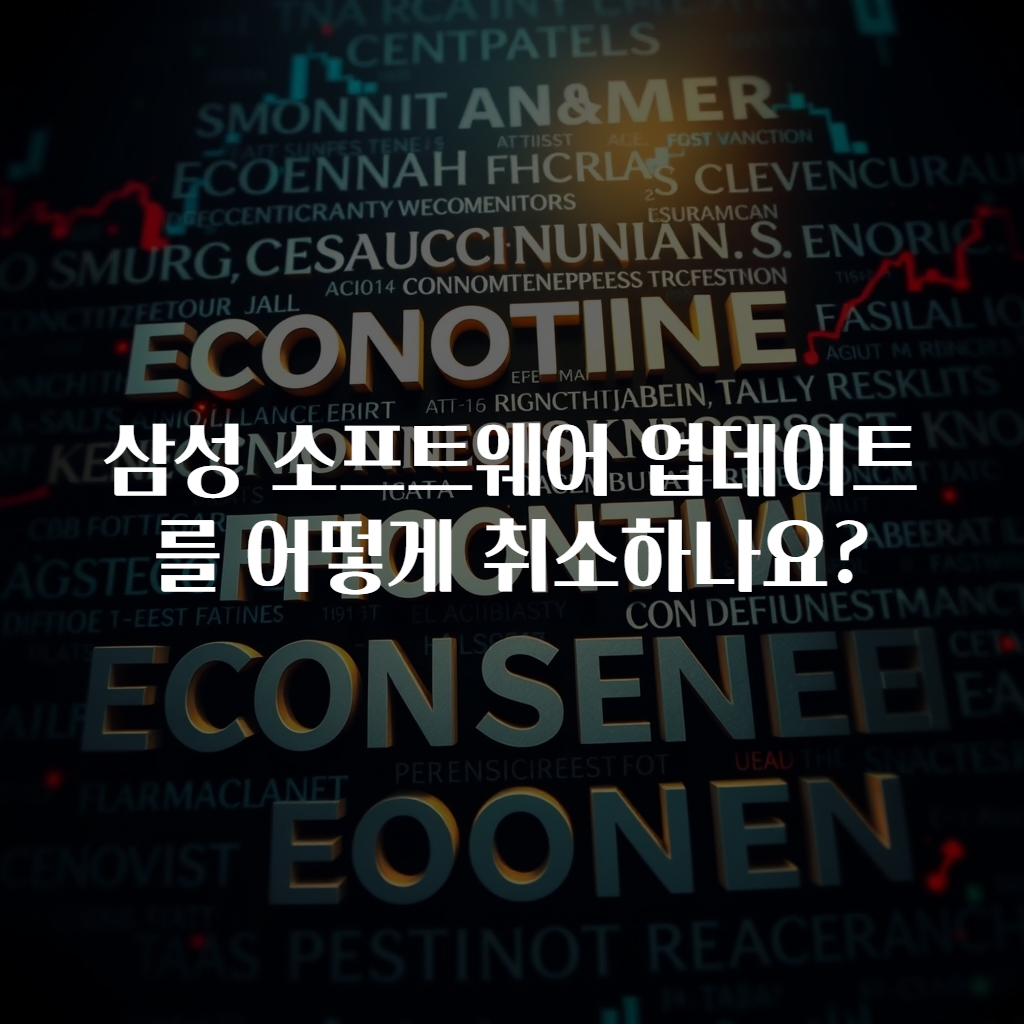 삼성 소프트웨어 업데이트를 어떻게 취소하나요?